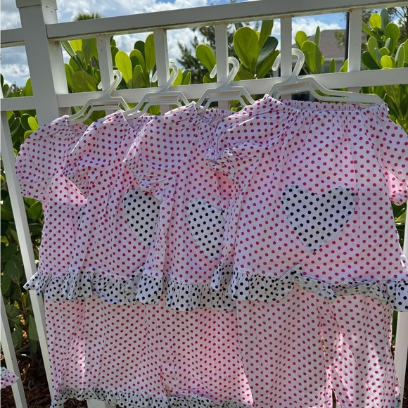Two piece toddler sets with binky holder. Custom made - Picture 5 of 13